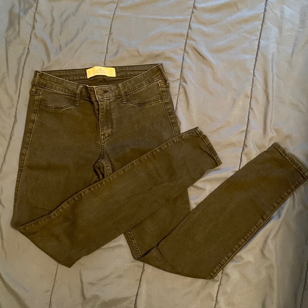 Black Hollister Jean Leggings